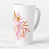 Floral Fantasy Latte Mok (Rechterhoek)