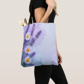 Floral Fantasy Lavendel & Daisy Bag Tote Bag (Dichtbij)