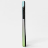Floral Fantasy Lila Flowers Green Shapes Fractal Case-Mate iPhone Case (Achterkant/links)