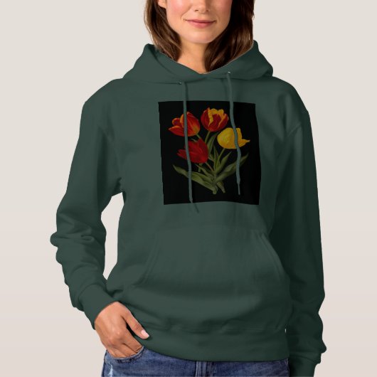 Floral Fantasy Meisjes T-shirt (Voorkant)