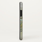 Floral Fantasy Modern Fractal Art Flower met Gold Case-Mate iPhone Case (Achterkant/rechts)
