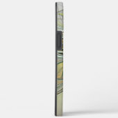 Floral Fantasy Modern Fractal Art Flower met Gold Case-Mate iPhone Case (Achterkant / Rechts)