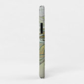 Floral Fantasy Modern Fractal Art Flower met Gold Case-Mate iPhone Case (Achterkant/rechts)