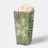 Floral Fantasy Modern Fractal Art Flower With Gold Bedankdoosjes (Popped)