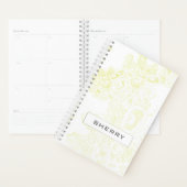 Floral Fantasy Monogram Planner (Display)