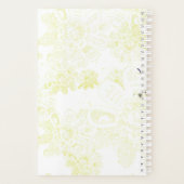Floral Fantasy Monogram Planner (Achterkant)