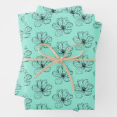 Floral Fantasy Naadloos inpakpapier (In situ)