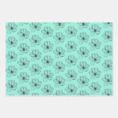 Floral Fantasy Naadloos inpakpapier (Voorkant)