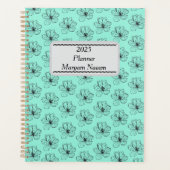 Floral Fantasy Naadloze Planner Ontwerp (Voorkant)