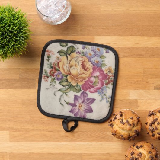 Floral Fantasy Pannenlap (Top down)