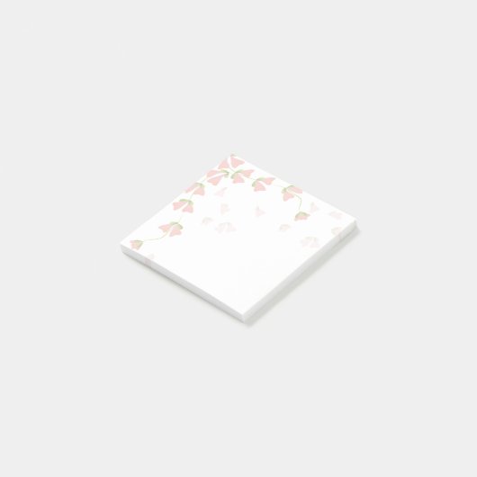 Floral Fantasy Post its Post-it® Notes (Schuin)