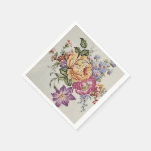 Floral Fantasy Servet (Hoek)