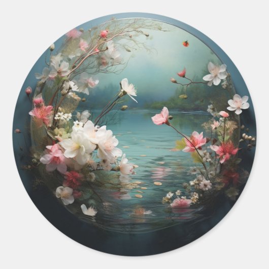 Floral Fantasy Stickers - Een uitbarsting van mooi (Voorkant)