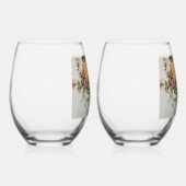 Floral Fantasy     Wijnglas Zonder Voet (Rechts)