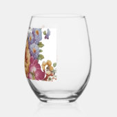 Floral Fantasy   Wijnglas Zonder Voet (Links)