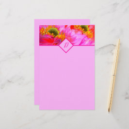 Floral Fanty Briefpapier