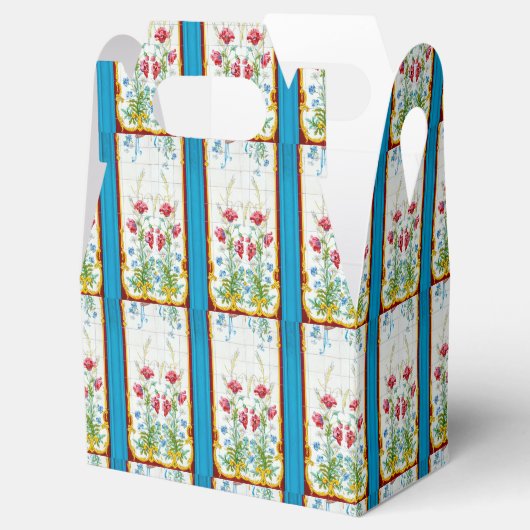 Floral Favor Box Bedankdoosjes (Geopend)