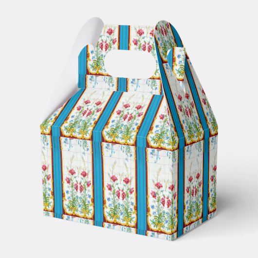 Floral Favor Box Bedankdoosjes (Voorkant Zijde)