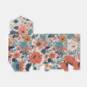 Floral Favor Box Bedankdoosjes (Uitgevouwen)