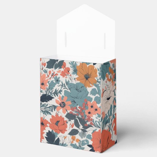 Floral Favor Box Bedankdoosjes (Geopend)