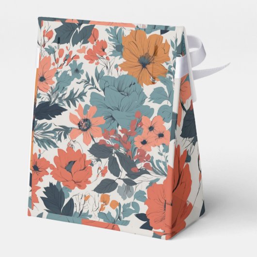 Floral Favor Box Bedankdoosjes (Achterkant)