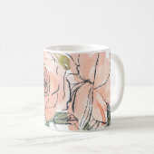 Floral Feminine Mok voor haar (Voorkant rechts)