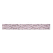 Floral Feminine Pattern Ribbon Satijnen Lint (Voorkant)