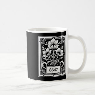 Floral Feminist 8647 Anti-Trump Mensenrechten Grap Koffiemok