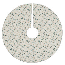  Floral Festive Cream and Green Flowers