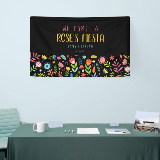 Floral Fiesta Banner (Beurs)