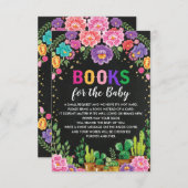Floral Fiesta Nacho Gemiddelde Mexicaanse Boeken v Informatiekaartje (Voorkant / Achterkant)