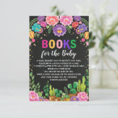 Floral Fiesta Nacho Gemiddelde Mexicaanse Boeken v Informatiekaartje (Staand voorkant)