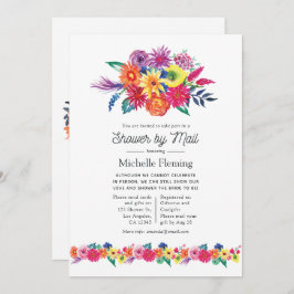 Floral Fiesta Shower per mail Kaart