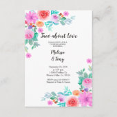 Floral Fiesta Taco'bout Love Couples Shower Kaart (Voorkant)