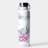 Floral Fiesta Water Fles (Achterkant)