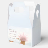 Floral  Fietsverlovingsfeest Bedankt Bedankdoosjes (Geopend)