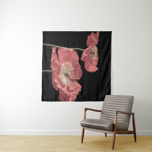 Floral fijne kunst nog levenspad macro van een wandkleed (In Situ (horizontaal))