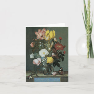 Floral Fine Art Blank Note Card Kaart