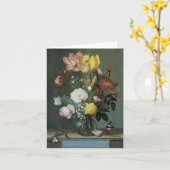 Floral Fine Art Blank Note Kaart (Gele Bloem)