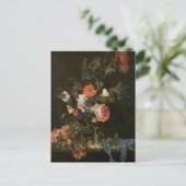 Floral Fine Art met Rozen Briefkaart (Staand voorkant)