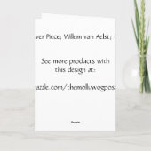 Floral Fine Art met Rozen Kaart (Achterkant)