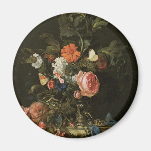 Floral Fine Art met Rozen Magneet