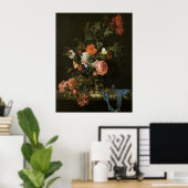 Floral Fine Art Poster of Print (Thuiskantoor)