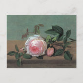 Floral Fine Art Roze Briefkaart (Voorkant)