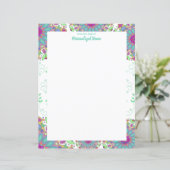 Floral Finesse Unlined Paper Sheet (Staand voorkant)