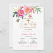 Floral First Heilige Communauteiten Kaart (Voorkant)