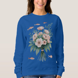 Floral Fish Bouquet – Women’s Sweatshirt