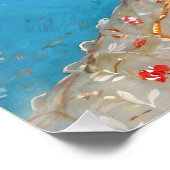 "Floral Flair" Ruth - Kunst & Bloemen Maatschappij Perfect Poster (Hoek)