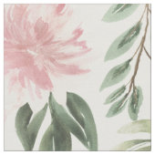 Floral Flamingo patroon Stof (Close Up)
