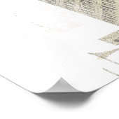 Floral Flat Iron | New York, NY Poster (Hoek)